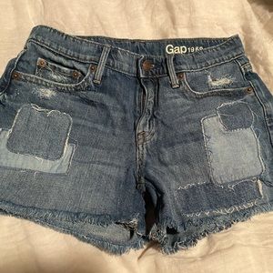 Gap jean shorts